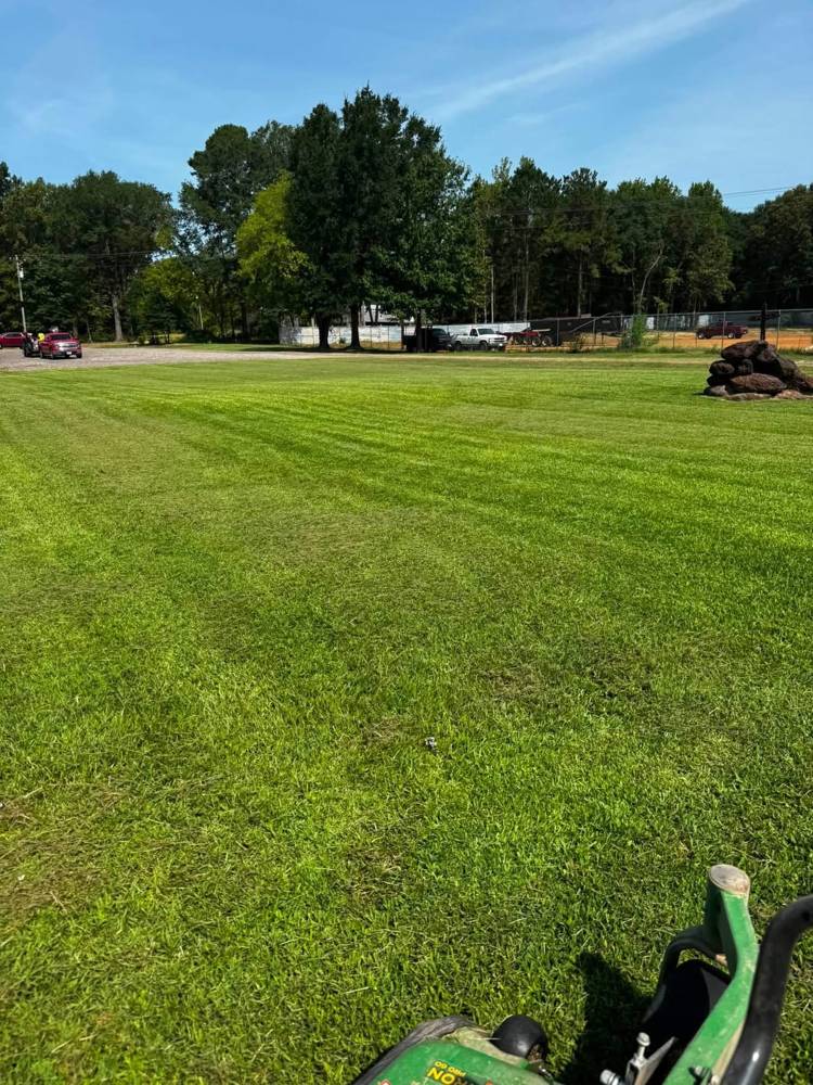 Commercial Field Cut by Lee's Lawn Care in East Texas
